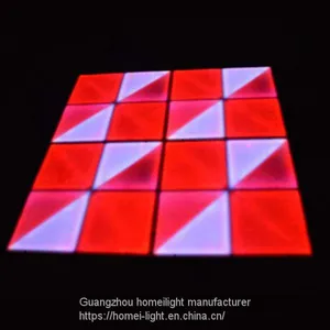 RGB Dance Floor 1x1m Disco Dancing Floor Led Panel Tile thumbnail-2