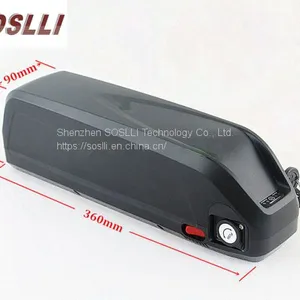 SOSLLI 18650 Lithium Ion Battery 10S5P 36v 10ah Lithium Battery Pack for Electric Bicycle thumbnail-1