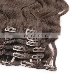 Full Head Thick Double Curly Blonde Clip in Hair Extensions Curly Blonde Clip in Hair Extensions thumbnail-5