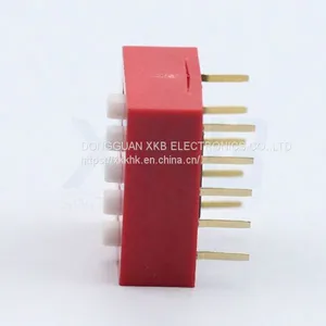 Production and Sales High Quality DS-05 Blue 5P Five-digit DIP Switch thumbnail-2