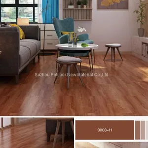 SPC Floor Vinyl Flooring Sheet Tiles Slotted Click Lock 4.2mm Thickness 0.5mm Wear Layer thumbnail-1