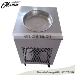Multi-functional Flat Pan Fried Ice Cream Roll Machine/ Single Pan Fried Ice Cream Roll Machine thumbnail-1
