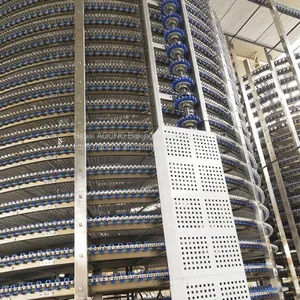 Roissant / Bread Production Line Cooling Tower/factory Manufacturer Bread Spiral Cooler thumbnail-1