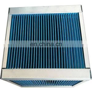 Aluminum Plate Cross Flow Two Side Press Shaping Air Recuperator thumbnail-3