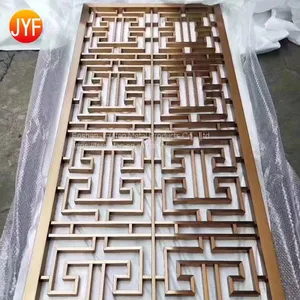 Wholesale Factory Price Aluminum Restaurant Room Divider Decorative Metal Screen thumbnail-5