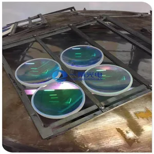 Customized Optical Sapphire Crystal Glass Plano Convex Stock Lens thumbnail-3