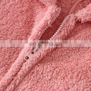 Hot Style Mom Plus Size Plush Jumpsuit Hooded Pajamas Parent-child Mom and me Sleeping Wear thumbnail-5