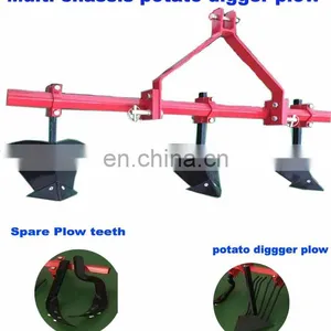 Tractor Pto Rotary Ditcher Farm Equipment Furrow Plough thumbnail-2