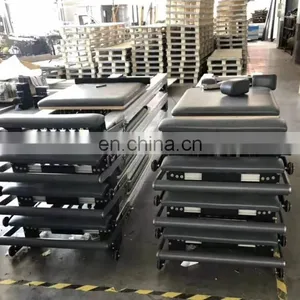 High Quality With Low Price Folding Pilates Reformer Machine Of Aluminium Reformer Cheap Reformer Pilates Equipment SRP02-2 thumbnail-5