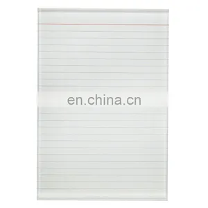 Classic Ruled Mini Glass Dry Erase Notepad Tablet for Business, Desks, Kitchens, Schools thumbnail-2