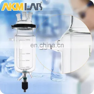 AKMLAB 2L Laboratory Jacketed Glass Reactor Price thumbnail-1