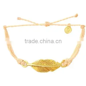 Hand Woven String Tube Copper Magnetic Bracelet for Girl thumbnail-4