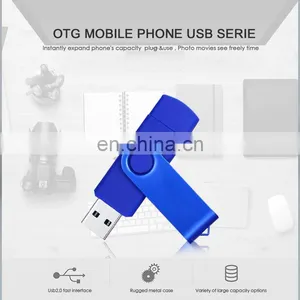 Cheap Colourful Promotion Gift OTG USB 2.0 Swivel USB Flash Drive USB Flash Drive thumbnail-4