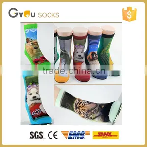 3D Digital Print Sublimation Ankle Socks Sublimated Children Socks thumbnail-1
