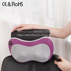 Head Shoulder Back Neck Shiatsu Massage Pillow With Heating thumbnail-5