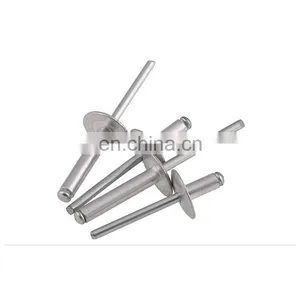 4.8*19mm Large Flange Blind Rivet Din7337 Dome Head Pop Rivet 5052 Aluminum Blind Rivet thumbnail-2