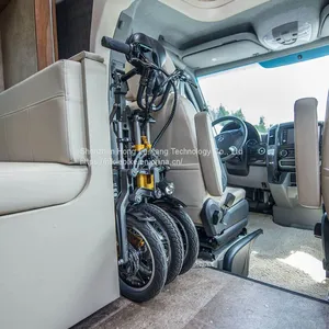 H-12-3R Perfect Foldable Electric Tricycle With 2 Seats For Adults 3 Wheels Electric Tricycle Manufacturers In China thumbnail-2