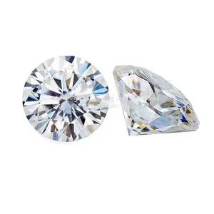 Provence Gems 1 Carat DEF Color Forever Brilliant Round Moissanite Loose Gemstones Wholesale thumbnail-1