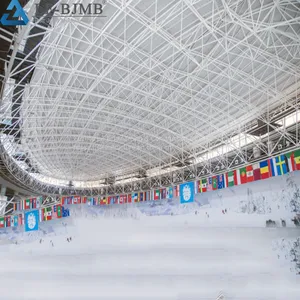 LF Space Frame Construction Basketball Stadium Roof Prefabricated Building Sports Hall thumbnail-1