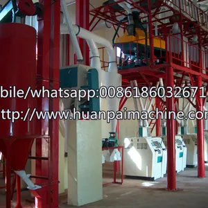 Customize Maize Corn Flour Mill Machine Corn Grits Making Machine Production Fufu Nshima thumbnail-2
