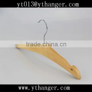 CY-277 Novelty Baby Natural Wooden Kids Clothes Hangers thumbnail-5