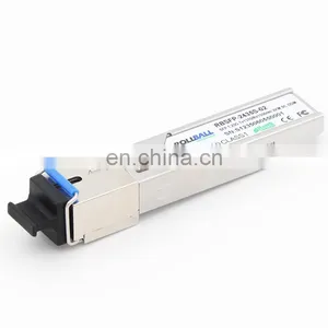1.25G SFP BIDI 2km 1310nm-TX/1550nm-RX 2km Simplex SC DOM Module thumbnail-1