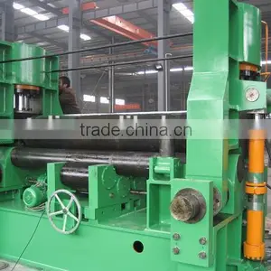 CNC Three Roller Hydraulic Plate Rolling Machine thumbnail-3