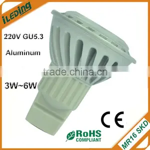 220v Aluminum Led Heat Sink for MR16 GU5.3 thumbnail-1