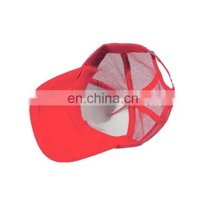 Promotional Unisex Trucker Hat Foam Mesh Blank Truck Cap Custom Embroidery Logo Trucker Cap Hat thumbnail-5