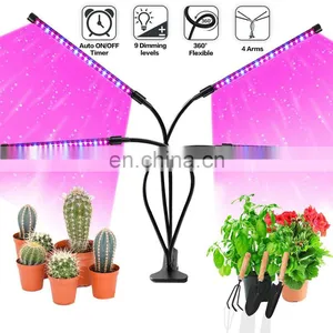 Adjustable Home Indoor Plants Tent Eco Farm Lamp Chip Small Led Growing Light With Clip thumbnail-1