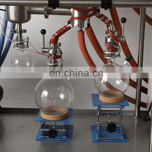 OEM Customizable Plant Oil Molecule Wiped Film Molecular Distiller Distillation Unit thumbnail-2