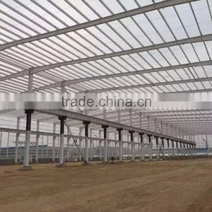 Industry Pre-engineered Steel Structure Warehouse Factory Workshop thumbnail-1