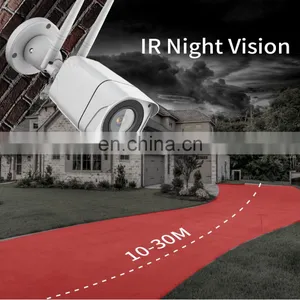 8MP Wireless Wifi Security IP Camera CCTV Night Vision Outdoor Home Surveillance Cam Two-way Audio IR Night Vision CamHipro thumbnail-4