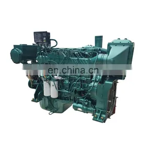 Brand New Original 6 Cylinder 4 Stroke 410hp Sinotruk D1242C Series D1242C01-1 Marine Diesel Boat Engine thumbnail-1