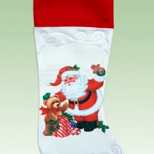 OEM Xmas Stocking Customized Sublimation Printing thumbnail-2