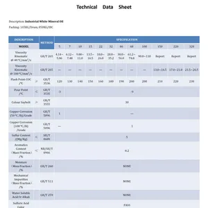 Industrial White Oil Properties&Applications From China thumbnail-2