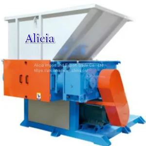 Double Shaft Industrial Large Paper Waste Plastic Car Tire Carton Box Shredder thumbnail-2