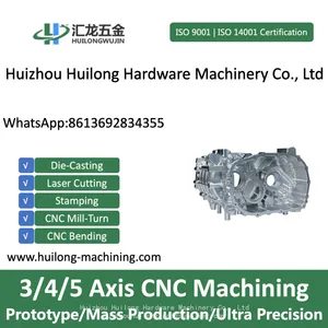 China ISO9001 Heavy Duty Die Casting CNC Machining Aluminum Custom Part thumbnail-1