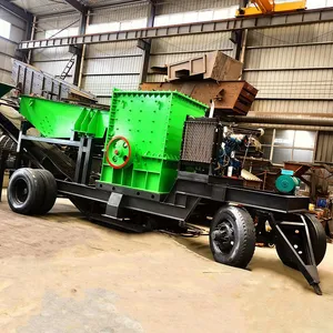 Mobile Crushing Station for Cross-border Trade. Stone and Stone Material Tire Mobile Crushing Machine. Mobile Crushing Truck. thumbnail-3