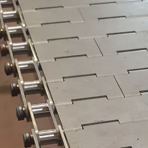 U-Shaped Stainless Steel Wire Plate Conveyor Belt Knitted Mesh Chain for Sorting Manufacturer's Product thumbnail-1