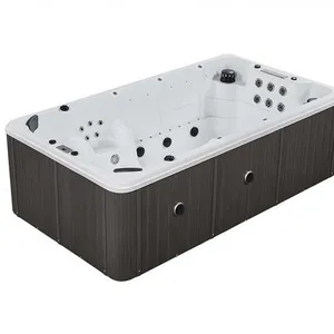 High Quality Traditional Design Garden Acrylic Vortex Mini Swimming Pool Intelligent Control System thumbnail-2