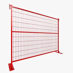 Portable 8FTx10FT Galvanized Chain Link Fence Panel for Construction and Events thumbnail-3