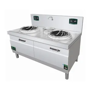 Energy-Efficient Fast Cooking Induction Cooker With Single Wok and Warmer thumbnail-4