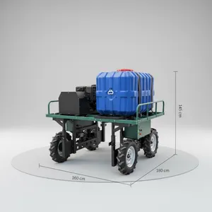 Vigorun Electric Agricultural Sprayer Self-Propelled Remote Control Sprayer Vehicle 8.4m Boom Length 622cc Engine 0~8km/h thumbnail-1