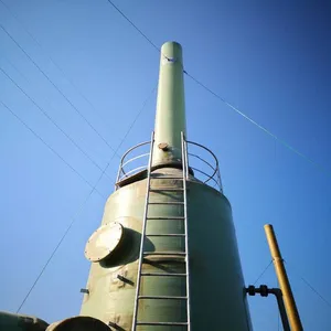 Frp Exhaust Gas Purification Tower for Tail Gas Absorption, Two-stage Spraying Packed Tower, Frp Alkali Washing Tower thumbnail-4