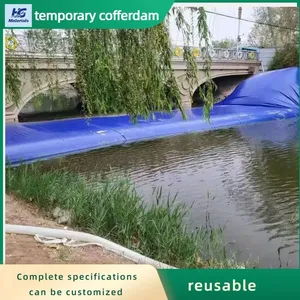 Anti Aging PVC Water Cofferdam Portable Temporary Dam For Outdoor Emergency Flood Prevention thumbnail-5