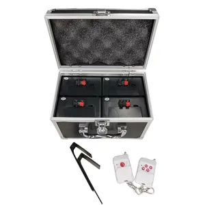 4pcs/set Cold Firework Firing System Cold Fountain Launcher Wedding Party Stage Effects thumbnail-4