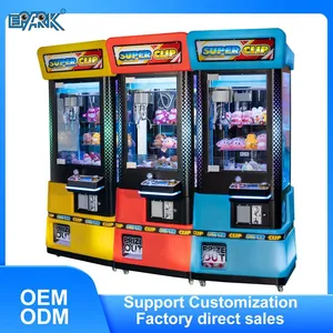 Commercial Prize Arcade Machine Super Clip Compact Skill Game With Plush Toy Display for Arcade Operators Distributors and FEC Projects thumbnail-1