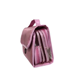 Hanging Roll‑Up Travel Toiletry Organizer Bag thumbnail-3