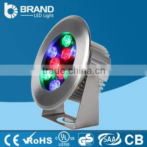 IP68 24w Stainless Steel IP68 RGB LED Pool Underwater Light DMX Controller thumbnail-4